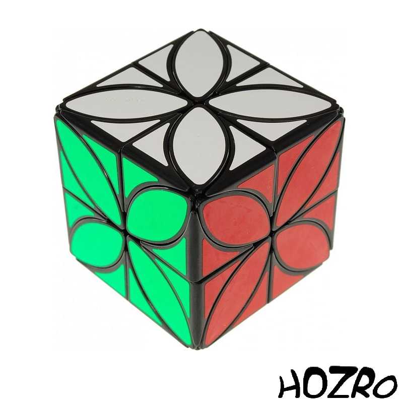 Cub Puzzle 3D HOZRO, Jucărie Antistres și Logică, Design Colorat cu Model Floral HOZRO