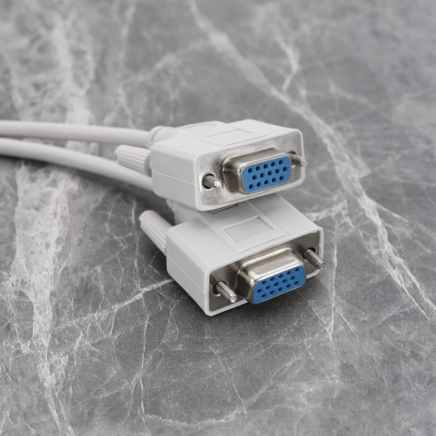 Cablu adaptor VGA 15 pini tata la 2xVGA 15 pini mama BESTSELLS