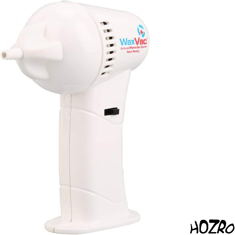Aparat HOZRO, de curățare a urechilor Wax Vac, dispozitiv electric igienic și sigur, cu aspirație delicată pentru îndepărtarea eficientă a cerumenului, funcționare silențioasă și design ergonomic pentru întreaga familie HOZRO