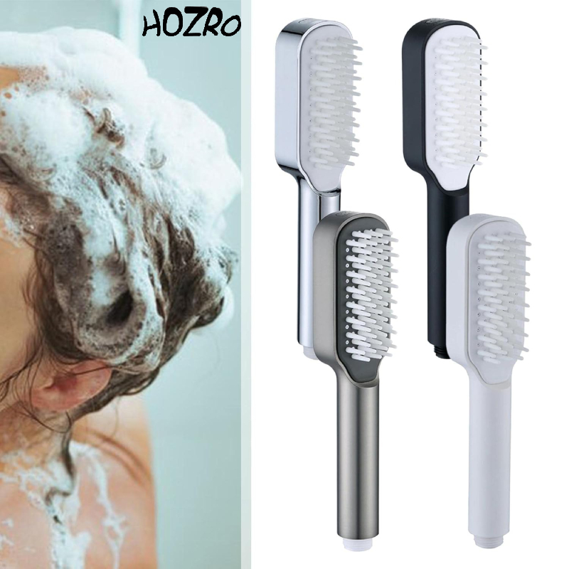 Cap de Duș Multifuncțional HOZRO, cu Jeturi Reglabile și Funcție de Masaj – Design Modern și Ergonomic, Ușor de Montat, Ideal pentru Relaxare și Economisirea Apei HOZRO