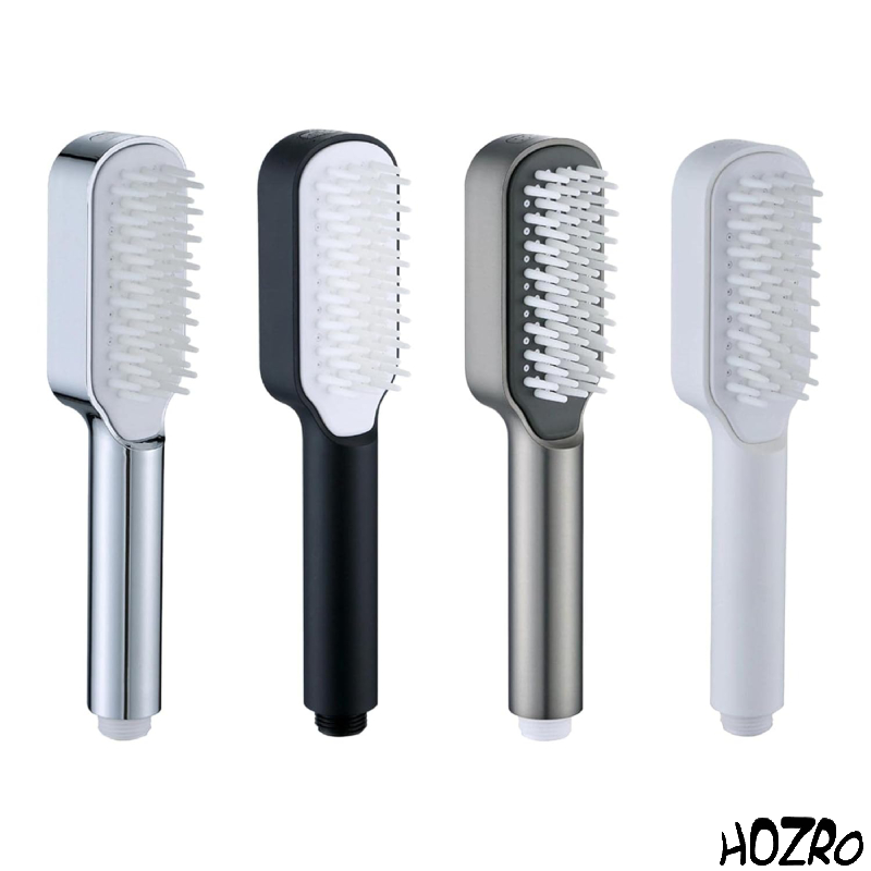 Cap de Duș Multifuncțional HOZRO, cu Jeturi Reglabile și Funcție de Masaj – Design Modern și Ergonomic, Ușor de Montat, Ideal pentru Relaxare și Economisirea Apei HOZRO