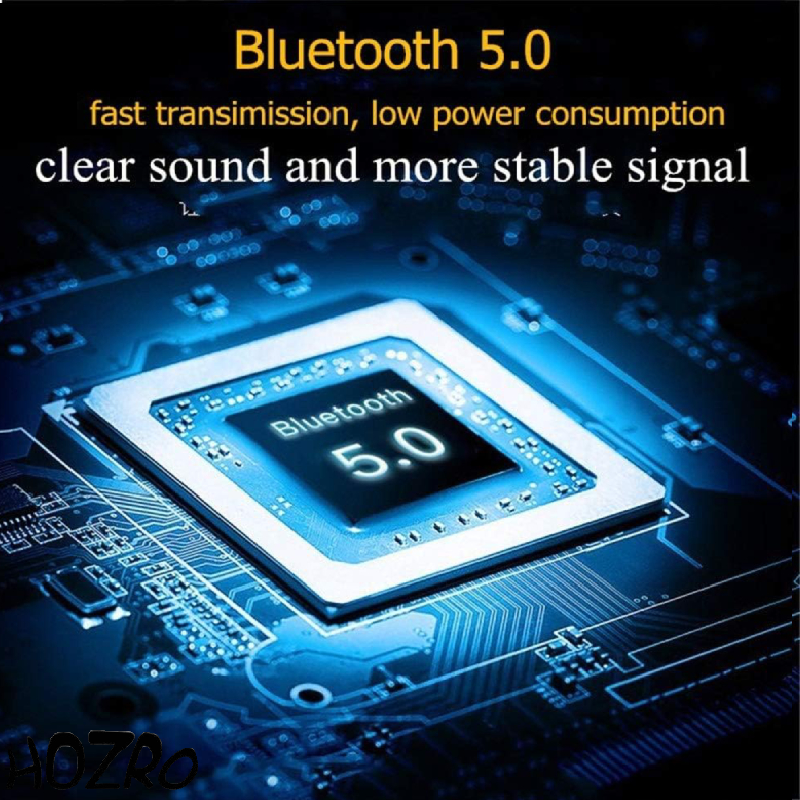 Căști Wireless HOZRO, i12 Galben – Design Modern, Sunet Clar, Autonomie Bună și Conectivitate Bluetooth HOZRO