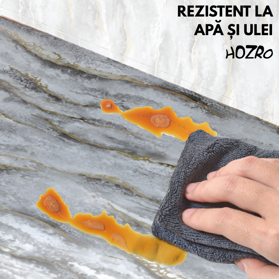Tapet autocolant tip marmură HOZRO, rolă 1.2 × 3 m, model TLS-004, soluție elegantă pentru decor interior premium BESTSELLS