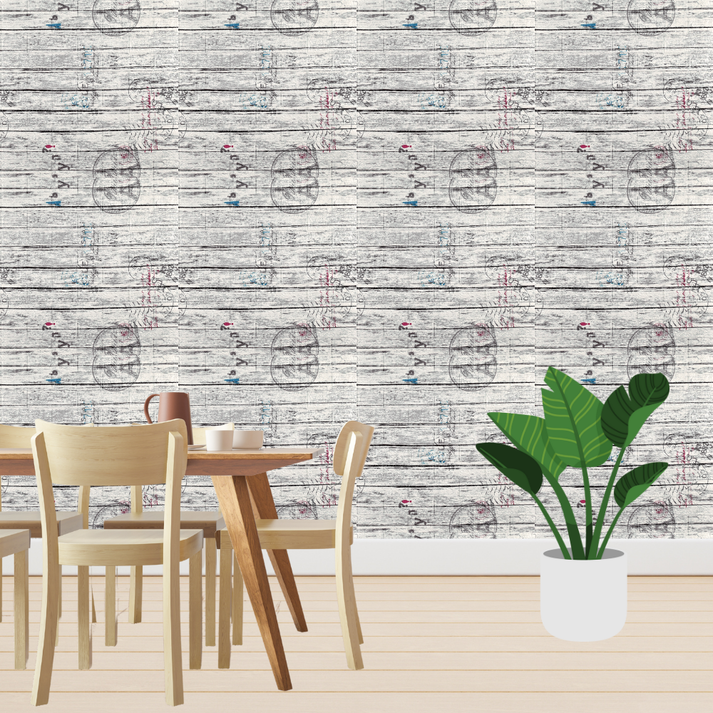 Tapet 3D autoadeziv HOZRO, Model imitatie caramida, design modern Abstract, foarte usor de montat, TAPET 99 HOZRO