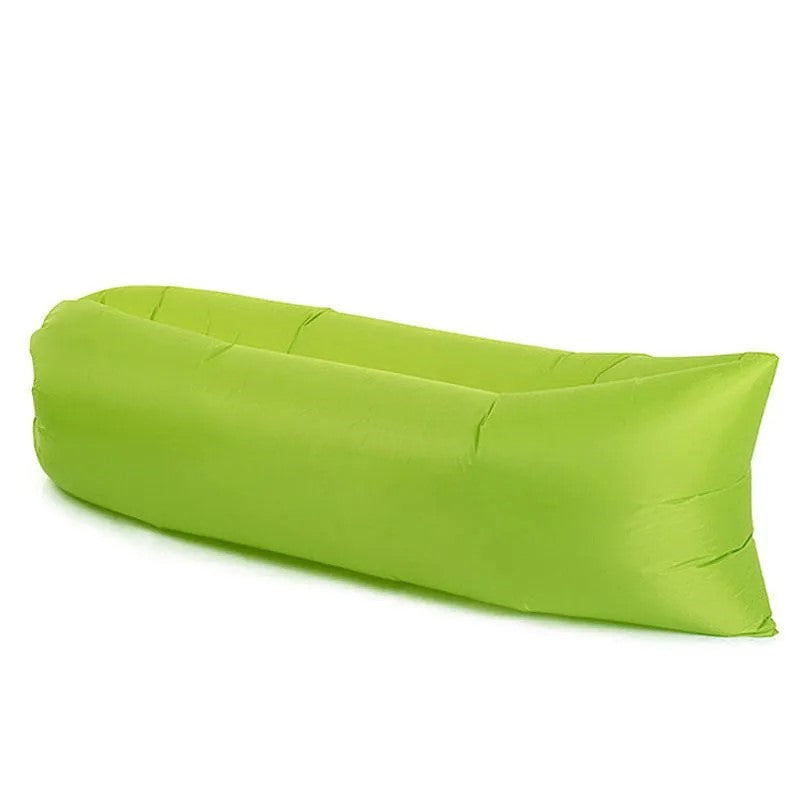 Saltea Gonflabilă Lazy Bag Tip Sezlong – Perfectă pentru Camping, Plajă și Piscină! 🏖️Verde BESTSELLS