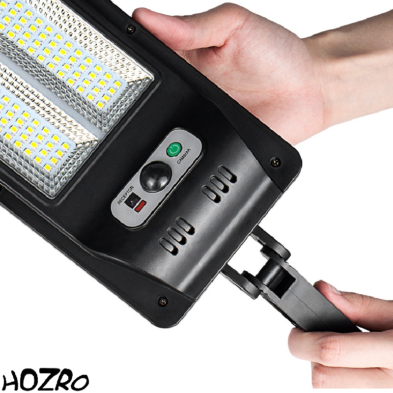 Lampă Solară HOZRO, Model W755-2 – Iluminare LED Puternică, Încărcare Solară, Rezistentă la Intemperii, Ideală pentru Exterior HOZRO