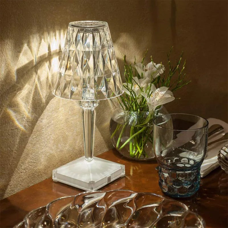 Lampa Ambientală Cristal LED – Eleganță, lumină și atmosferă într-un singur obiect BESTSELLS
