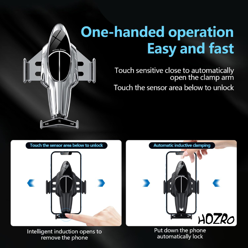 🚗⚡ Încărcător HOZRO, Auto „Rachetă” – Fast Charge USB, Design Compact și Modern, Ideal pentru Telefon și Gadgeturi în Mașină HOZRO
