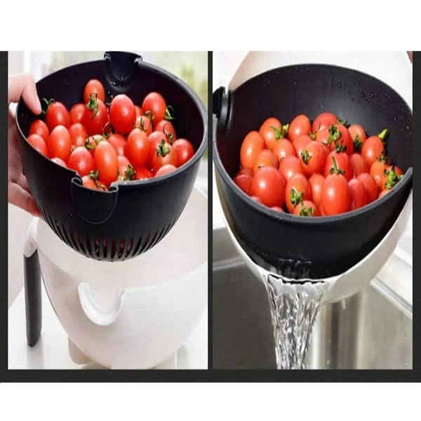 PACHET PROMO: Razatoare manuala dreptunghiulara 5 lame + Răzătoare de Bucătărie HOZRO, 9 în 1 , cu Bol pentru tocare rapidă și eficientă a legumelor si fructelor BESTSELLS
