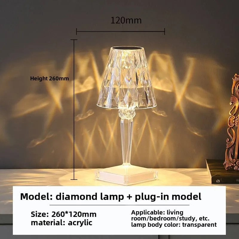 Lampa Ambientală Cristal LED – Eleganță, lumină și atmosferă într-un singur obiect BESTSELLS