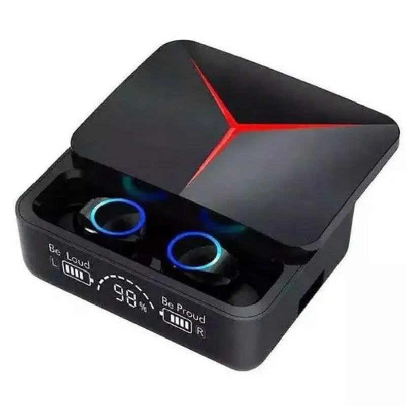 Căști Smart M90 PRO Wireless, Touch, Display Digital – Negru BESTSELLS