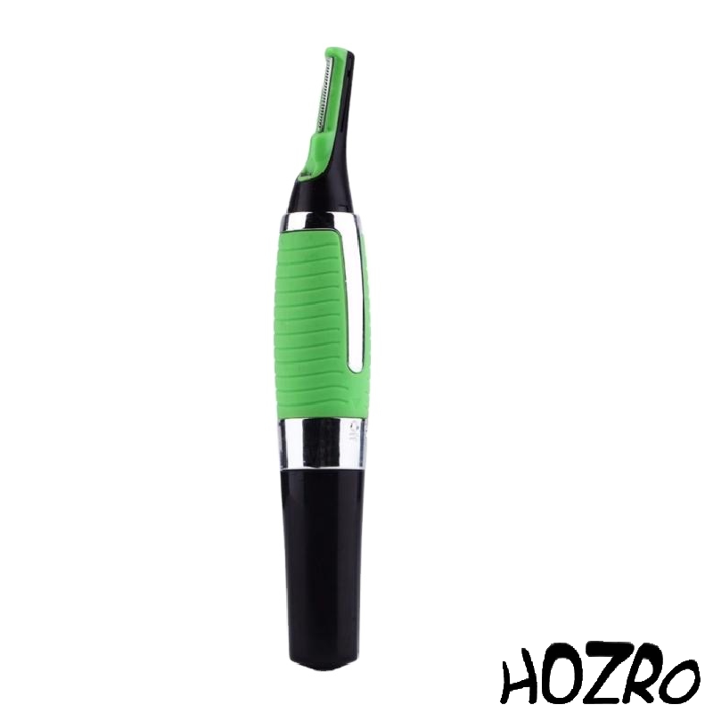 Trimmer Facial Verde HOZRO, Aparat de Ras și Conturare Rapidă, Ideal pentru Îngrijire Zilnică, Ușor de Transportat și Curățat HOZRO