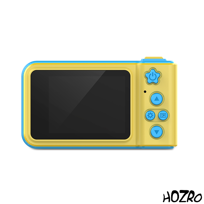 Cameră Foto-Video pentru Copii HOZRO, cu Ecran LCD Color, Acumulator Reîncărcabil Integrat, Design Rezistent și Ușor, Funcție Foto și Video HD, Ideală pentru Cadou Educațional și Distractiv HOZRO