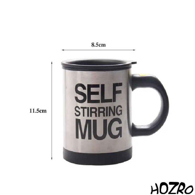 Cana Inteligentă HOZRO, cu Amestecare Automată – Self Stirring Mug, 350 ml, Ideală pentru Cafea, Ciocolată Caldă sau Băuturi Instant HOZRO