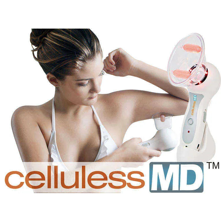 🌟 Aparat de Masaj Anticelulitic – MD Celluless cu Terapie Vacuum și Lumină Roșie 🌟 BESTSELLS