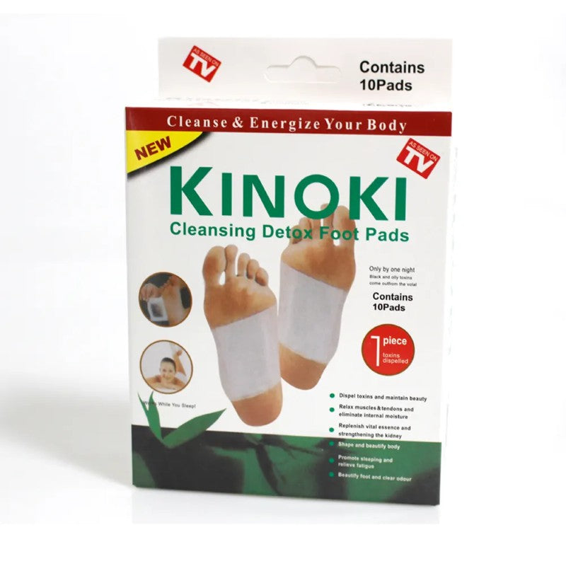Set de 10 Plasturi Kinoki, pentru Detoxifierea Organismului si Imbunatatirea Starii de Sanatate prin Solutii Naturale Eficiente pentru Eliminarea Toxinelor si Revitalizarea Corpului BESTSELLS