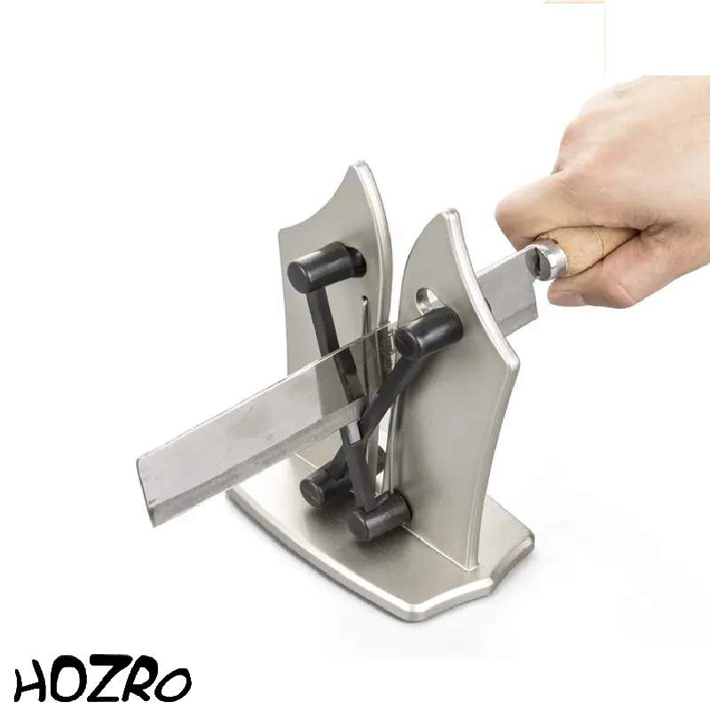 Ascuțitor Universal HOZRO, pentru Cuțite – Eficient, Ușor de Utilizat, Design Compact 12x5x16 cm pentru Lama Perfectă HOZRO
