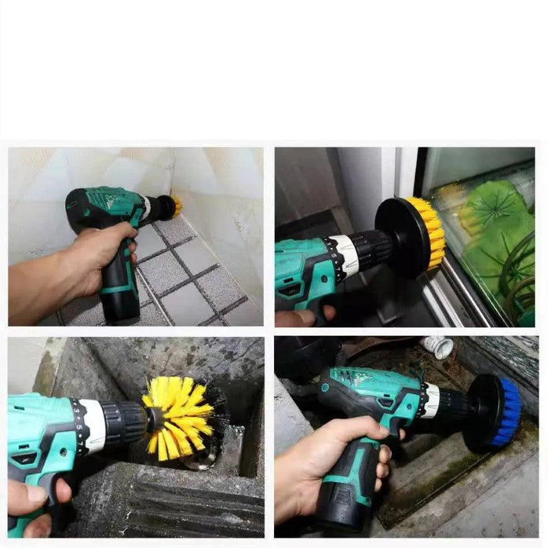 Set perii pentru mocheta & uz casnic / profesional - cu adaptor bormasina BESTSELLS