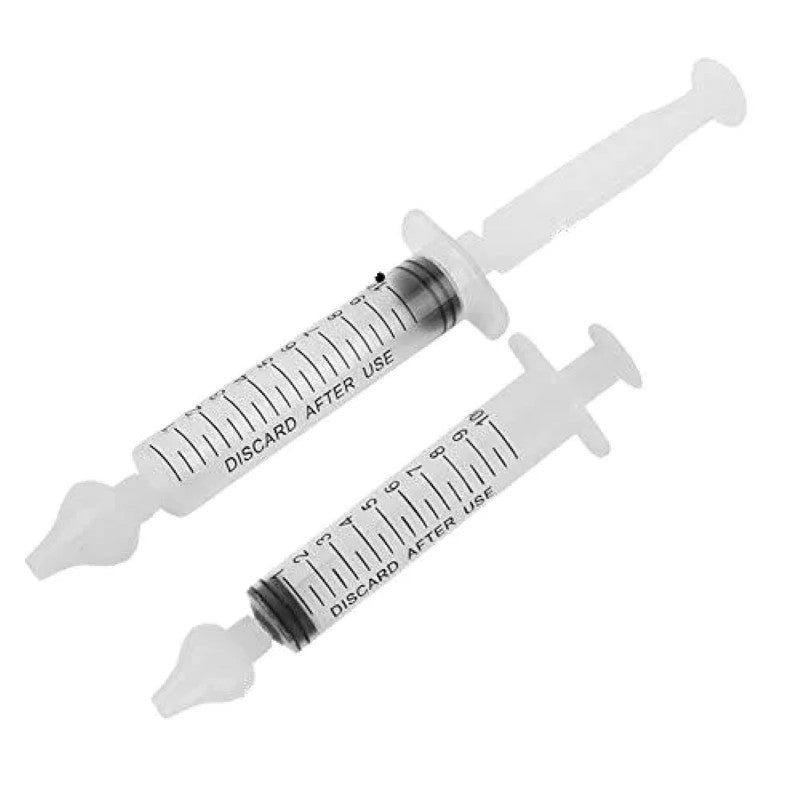 Set 2 buc Irigator Nazal tip Seringa pentru Spalarea Nasului, Curatare Sinusuri si Decongestie Nazala, pentru Bebelusi, Copii si Adulti, 10 ml BESTSELLS