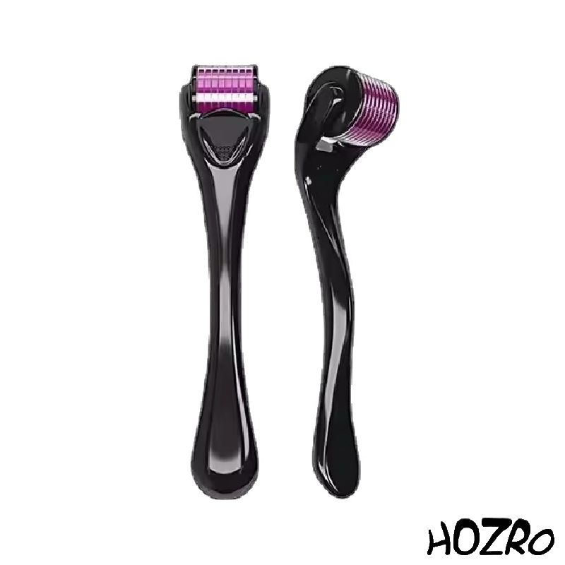 Dermaroller profesional HOZRO, 0.5 mm pentru îngrijirea tenului, stimularea colagenului și regenerarea pielii, tratament anti-acnee și reducerea ridurilor HOZRO