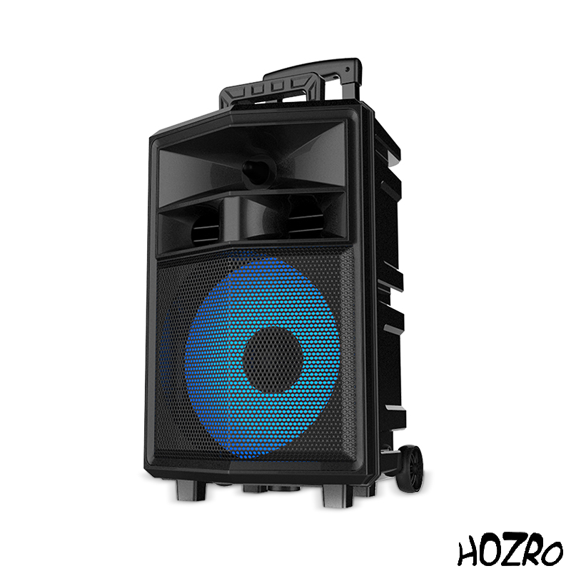 🔊 Boxă Portabilă ZQS-12130 HOZRO, Bluetooth, Karaoke, microSD, AUX și USB – Putere Mare, Sunet Clar și Distracție Oriunde! HOZRO