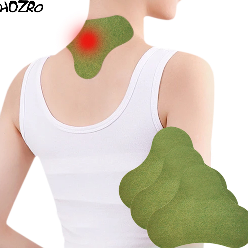 Plasturi terapeutici HOZRO, pentru gât, spate și articulații – Patch-uri pentru durerile cervicale, musculare și articulare, ajută la reducerea inflamației și relaxarea mușchilor HOZRO