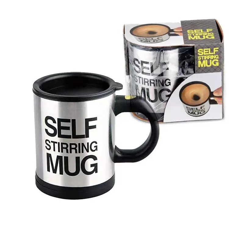 Cana Inteligentă HOZRO, cu Amestecare Automată – Self Stirring Mug, 350 ml, Ideală pentru Cafea, Ciocolată Caldă sau Băuturi Instant HOZRO