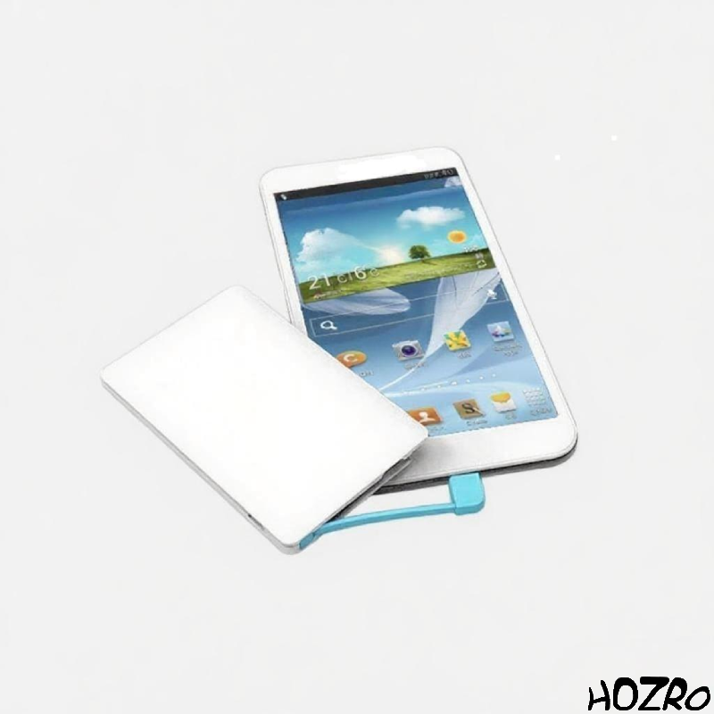 Baterie externă mini portabilă HOZRO, compactă și ușoară, cu încărcare rapidă USB, capacitate ideală pentru urgențe, compatibilă cu telefoane și dispozitive mobile HOZRO