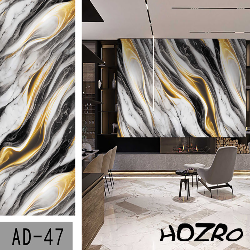 Tapet imitatie Marmura decorativa, autoadezive, model abstract, 30x60 cm, 250-10