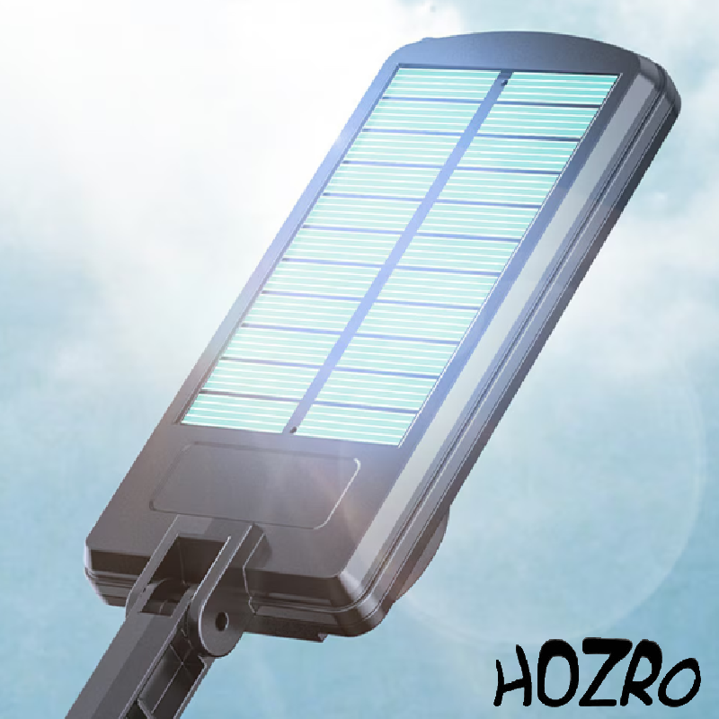 Lampă Solară HOZRO, Model W756– Iluminare LED Puternică, Încărcare Solară, Rezistentă la Intemperii, Ideală pentru Exterior HOZRO