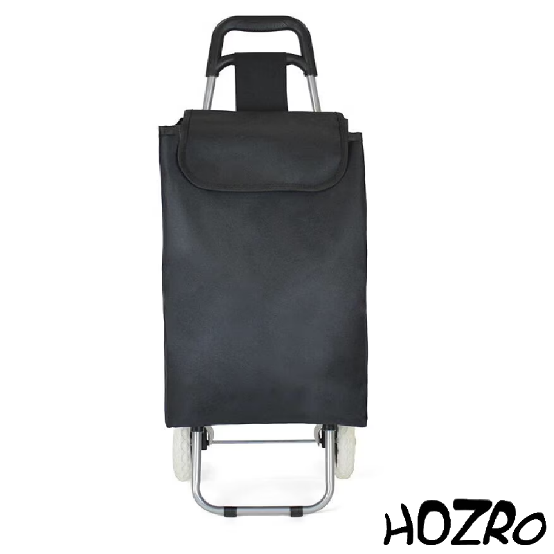 Cărucior de Cumpărături Pliabil HOZRO, Rezistent și Ergonomic, cu Roți Silențioase, Capacitate Mare și Design Compact pentru Transport Facil, Ideal pentru Supermarket, Piață sau Drumuri Urbane HOZRO
