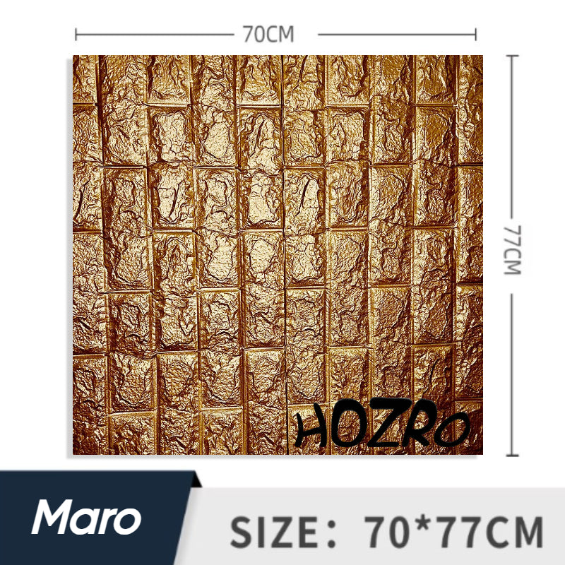 Tapet 3D autoadeziv, Model imitatie caramida, design modern, foarte usor de montat, TG-010 HOZRO