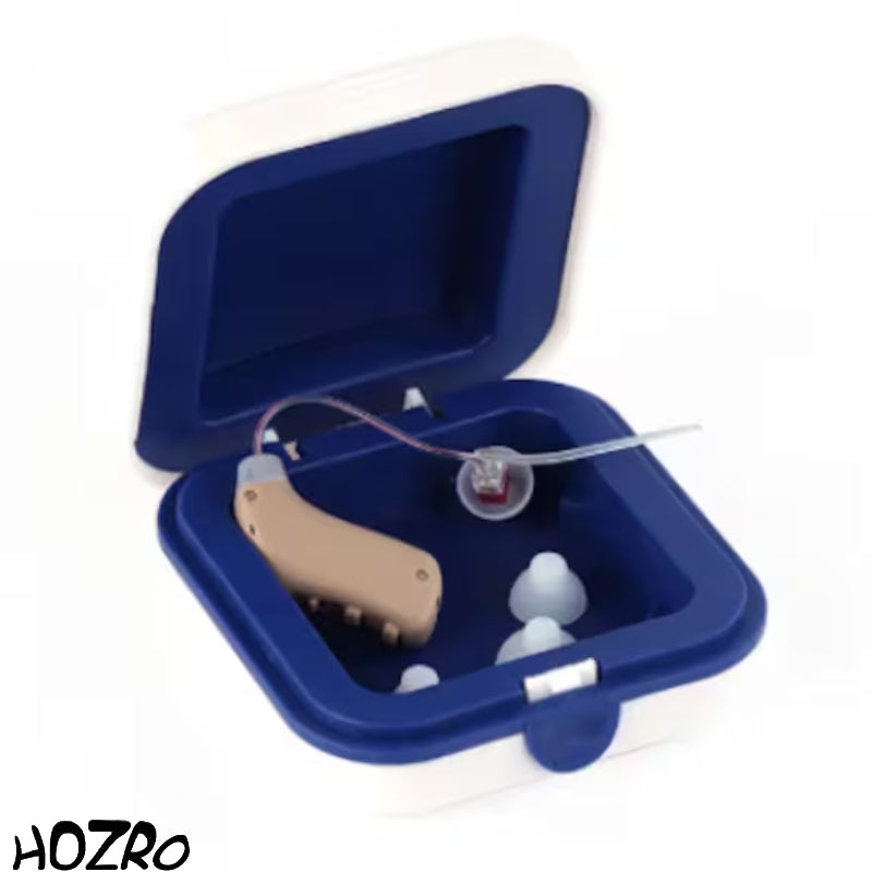 Aparat Auditiv Digital HOZRO, Reîncărcabil – Autonomie 48h, Model G28C, Reducere Zgomot de Fundal, Chip Avansat, Accesorii Incluse HOZRO