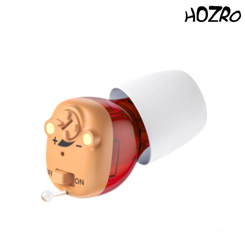 Set 2× Aparate Auditive HOZRO, Model G39 Premium – Încărcare Magnetică, Reîncărcabile, Discrete și Confortabile HOZRO