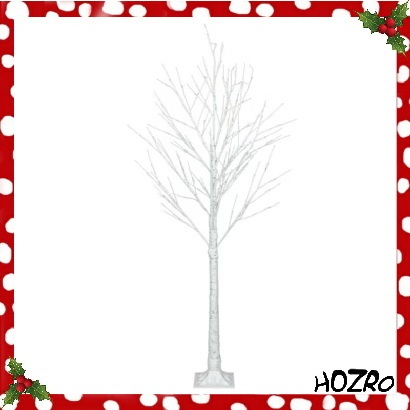 Pom decorativ luminat HOZRO, pentru craciun, Model BolyLight, inaltime 150cm, leduri cu lumina rosie HOZRO