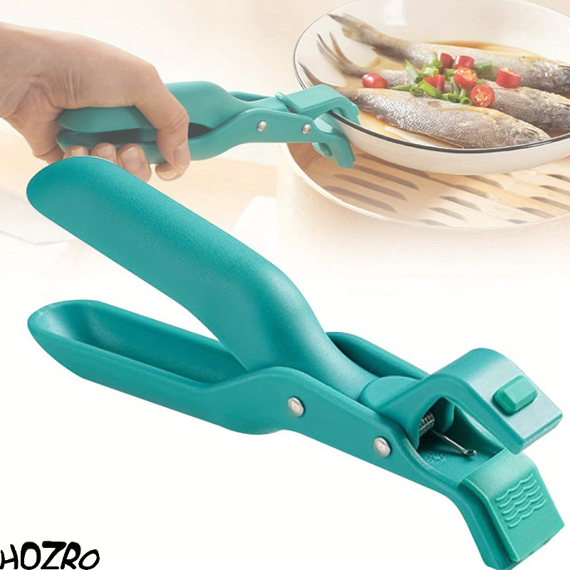 Clips Prindere HOZRO, pentru Plite și Boluri – Clește Multifuncțional pentru Mutarea Plitelor, Bolurilor, Tavilor de Pizza, Air Fryer și Cuptor Microunde HOZRO