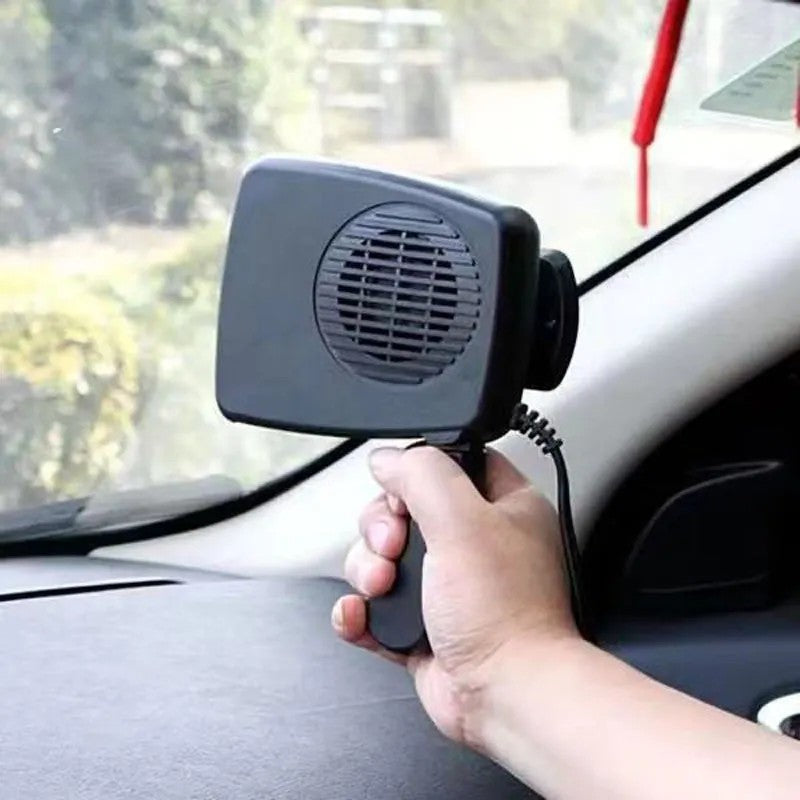 Aeroterma auto cu aer cald, rece, alimentare 12W, de la priza masinii, Neagra BESTSELLS