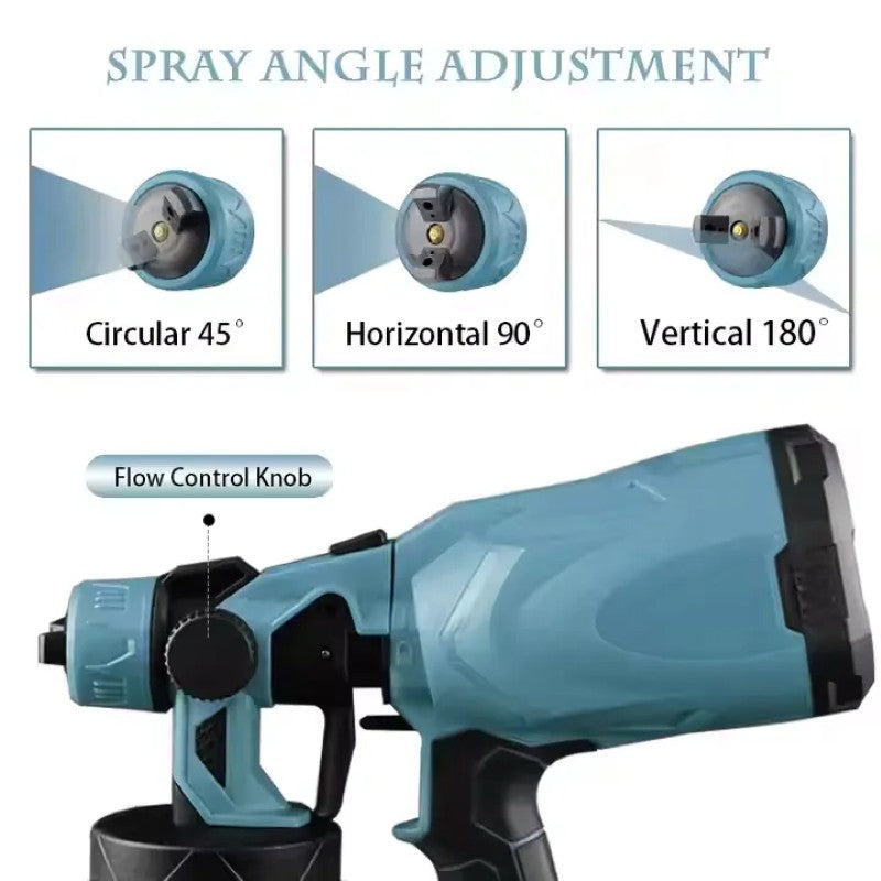 Pistol de Vopsit SPRAY GUN – Vopsire Eficientă și Profesională! 🎨🔫 BESTSELLS