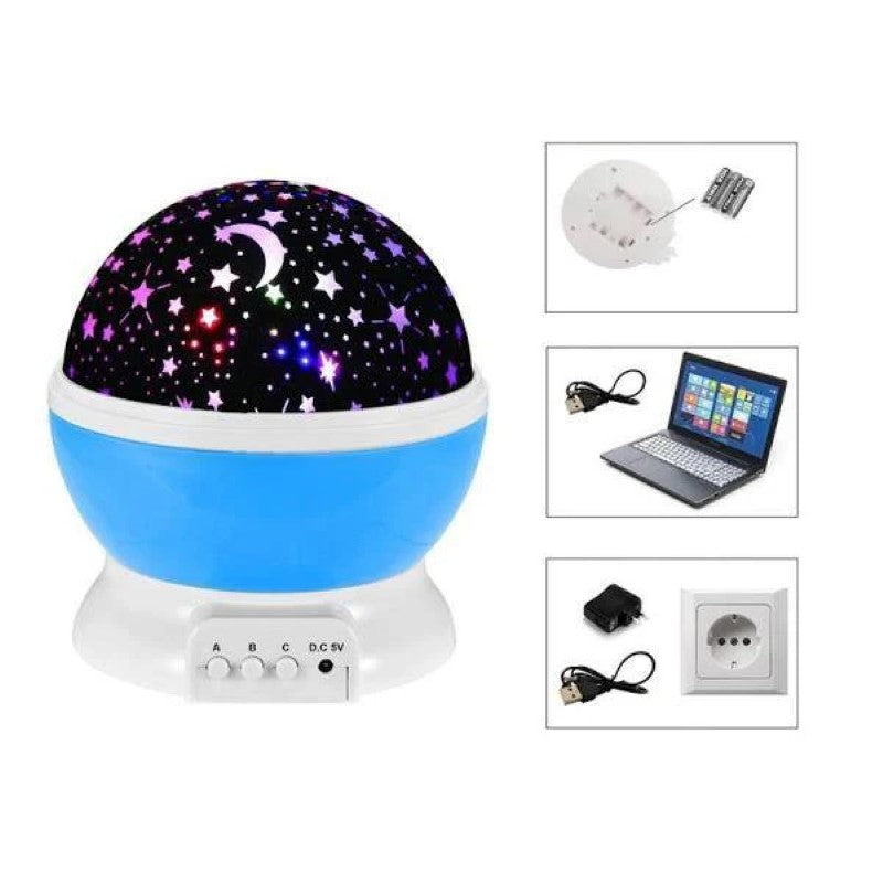 Lampa de veghe Star Master, Blue BESTSELLS