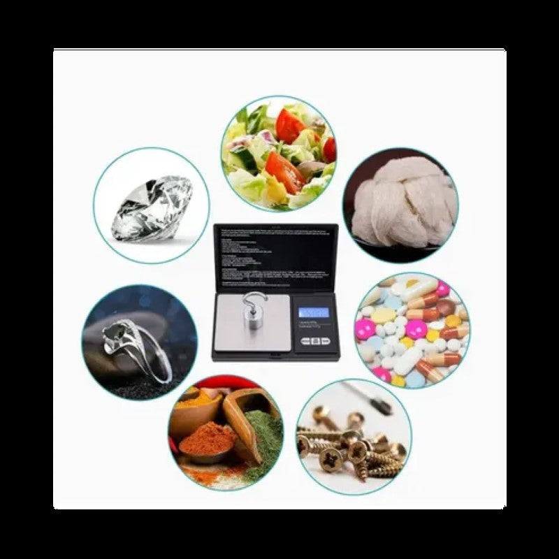 Cantar pentru Bijuterii, Afisaj Digital LCD, Profesional, Portabil, Negru BESTSELLS