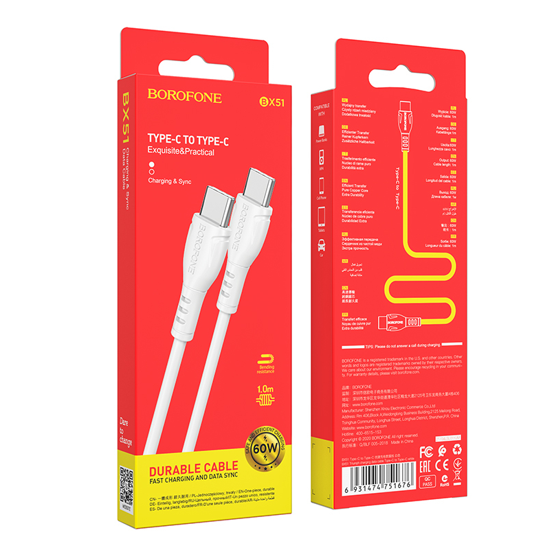 Ambalaj Borofone BX51 TRIUMPH PD 60W