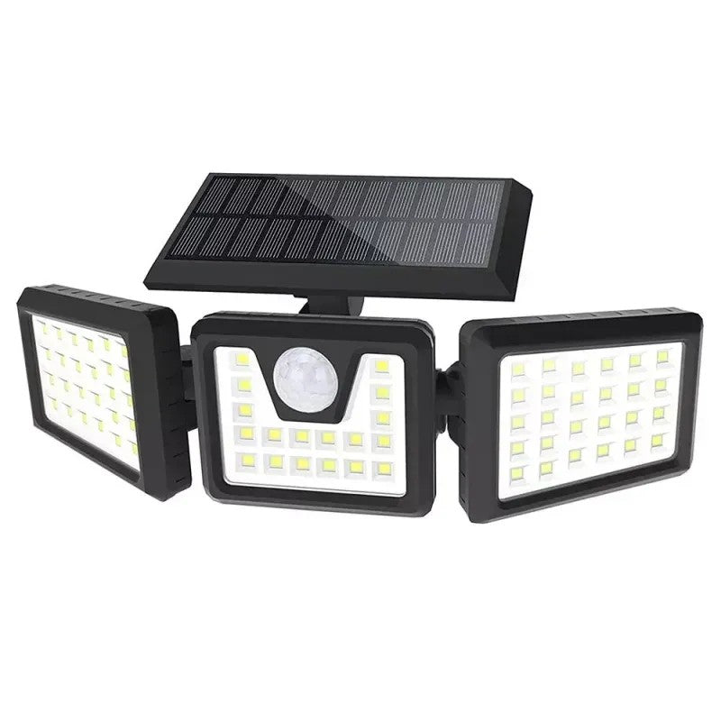Lampă Solară cu 3 Panouri Rotative, 1725A LED – Iluminare Puternică și Eficientă BESTSELLS