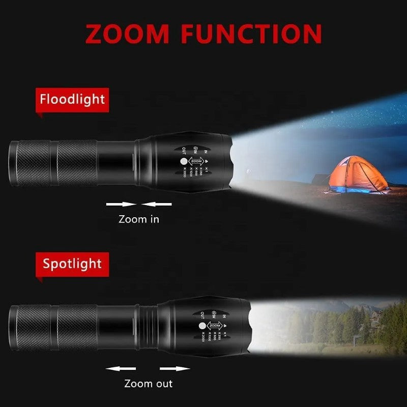 Lanternă 4 în 1 – Tac Light Elite, 450 Lumeni BESTSELLS