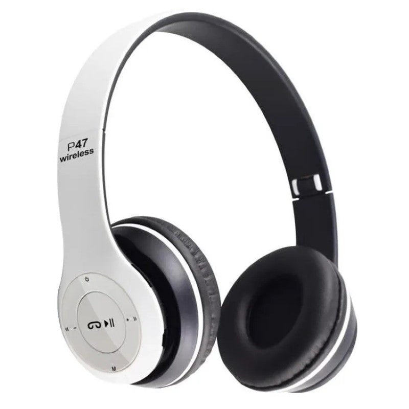 Căști Audio P47 Wireless Bluetooth, Albe BESTSELLS