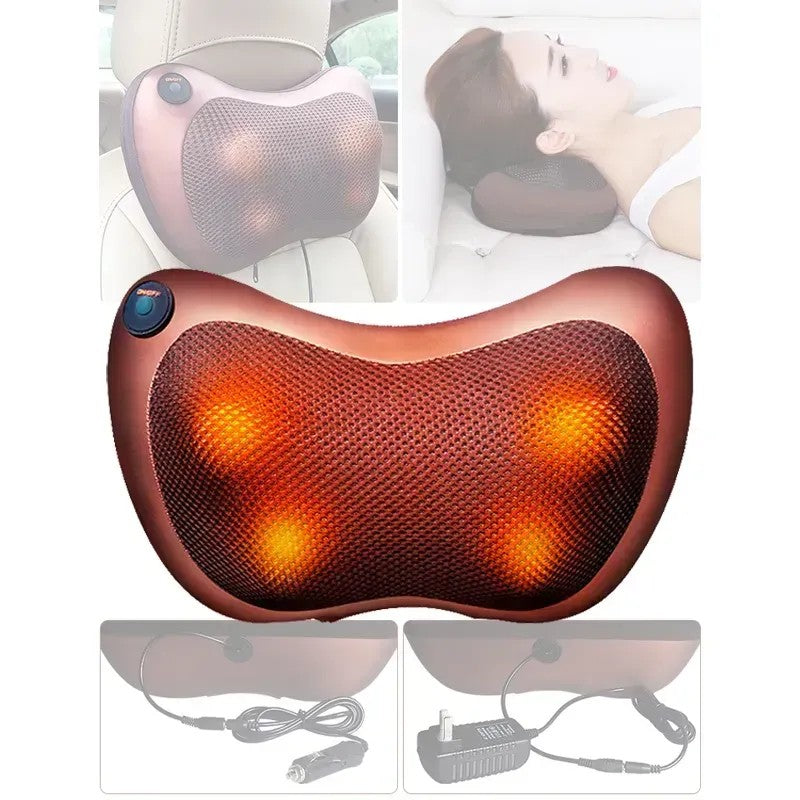 Pernă de Masaj cu Funcție de Încălzire – Relaxare și Confort Oriunde! BESTSELLS