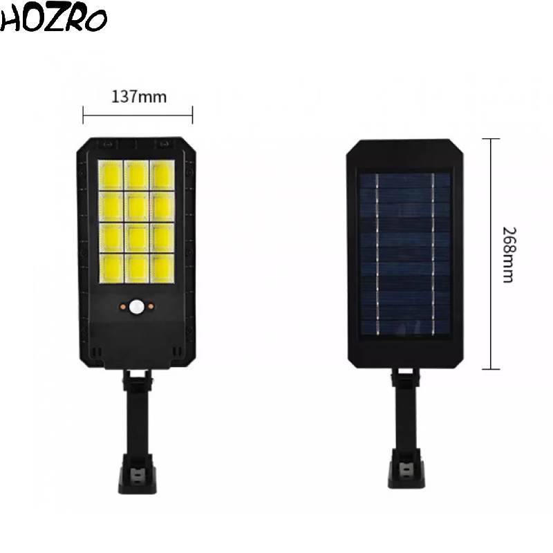 Lampă Solară HOZRO, Model LL 612 – Iluminare LED Ecologică, Rezistentă la Intemperii, Ideală pentru Grădină, Terasă și Curte HOZRO