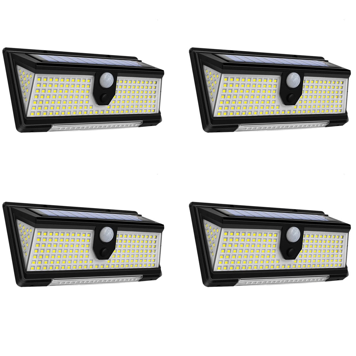 Lampa HOZRO, incarcare solara, senzor de miscare/lumina/stare de veghe, buton ON/OFF, CL-S190, Design Modern, Negru HOZRO
