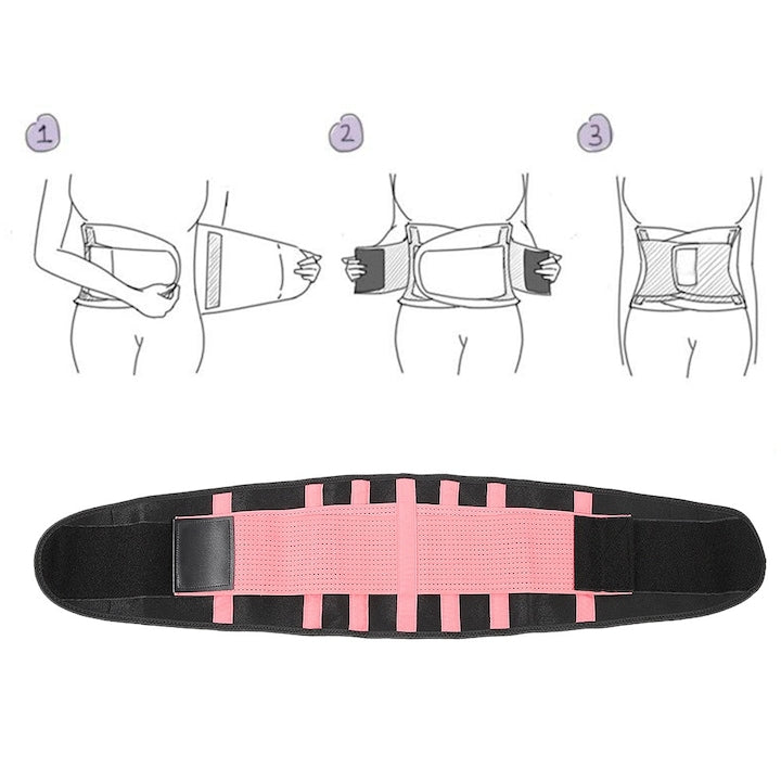 Brau-Centura-Corset modelator talie Hozro, ajustabil, elastic, diverse culori, dimensiune M-L BESTSELLS