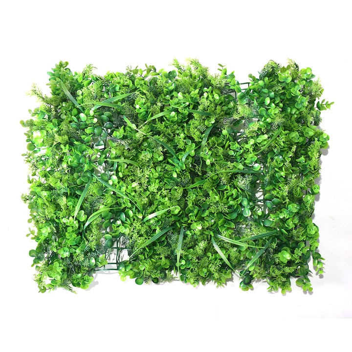 🌿 Panou Decorativ Premium Hozro – Gazon Artificial Iarba cu Plante Artificiale, 60x40 cm HOZRO