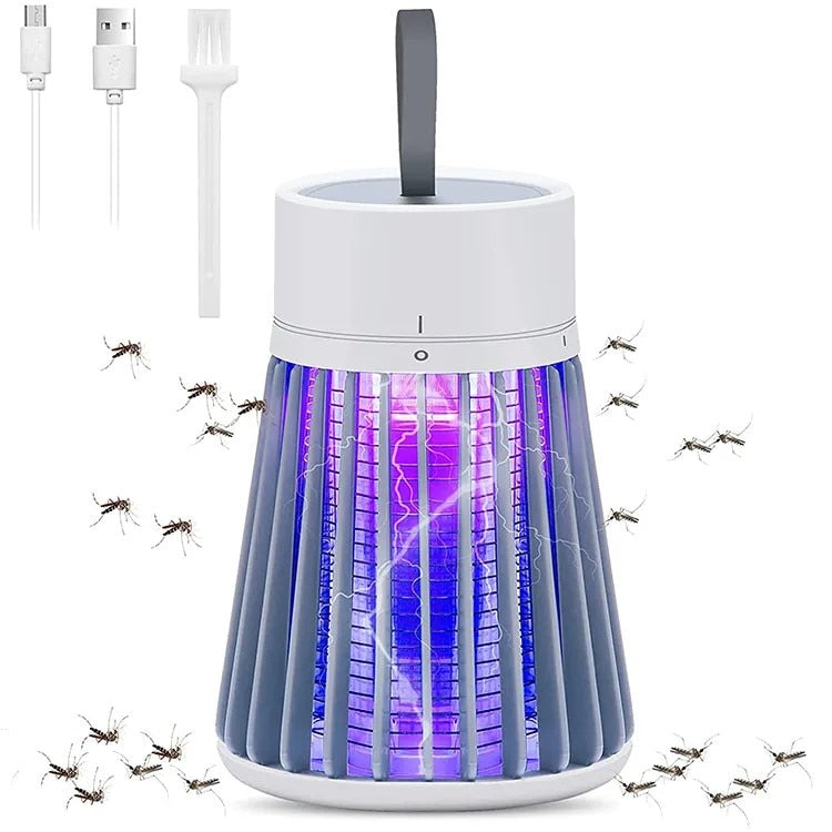 🎯 Pachet Promo: Scutul Total Anti-Insecte HOZRO® – Perdea PVC (90x200 cm) + Lampă UV Portabilă cu Încărcare USB HOZRO